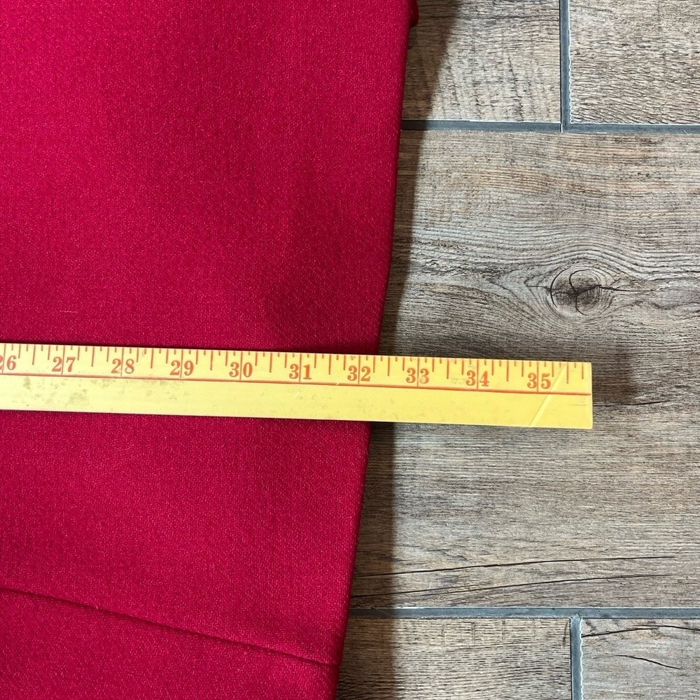 Pendleton Red Wool Double Breasted Button Down Pe… - image 5